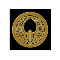 Amazon.co.jp: 一般家紋蒔絵シール 72.丸に並び鷹の羽/GD